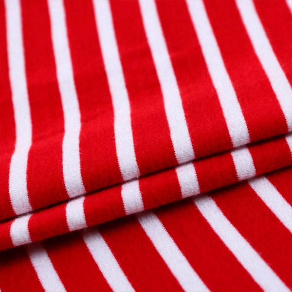 Stripes fabric for t-shirt bulk production in Tirupur