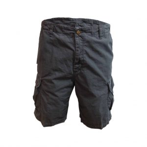 Cotton Dark Blue Mens Bermudas - Polestar Garments