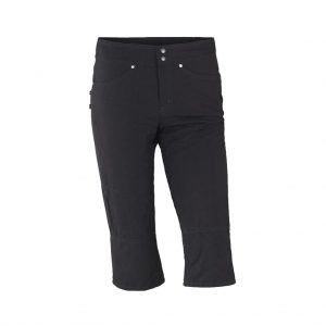 Black Womens capri - shorts - Polestar Garments