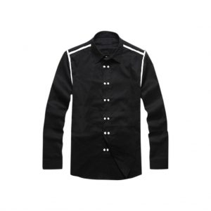 Black Full hand Mens Casual Shirt