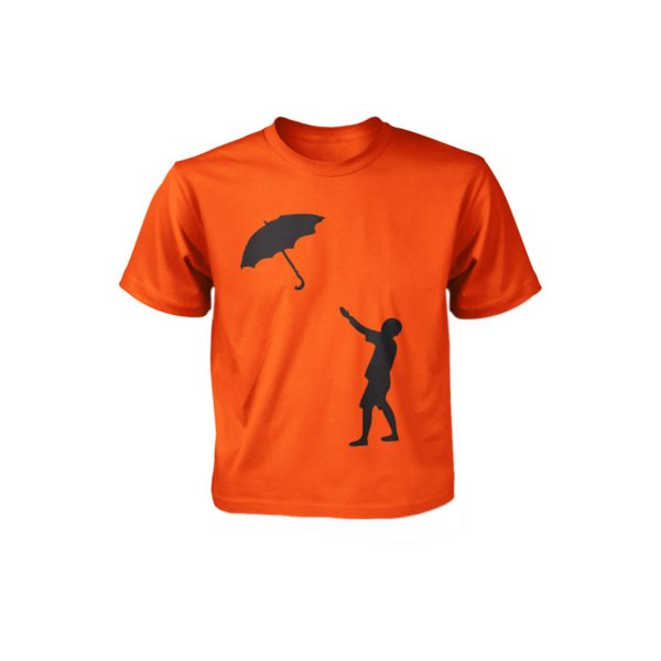 Orange kids T-shirts - Polestar Garments