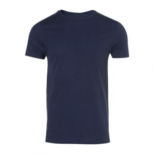 Dark Blue Men's Crew Neck T-Shirts - Polestar Garments