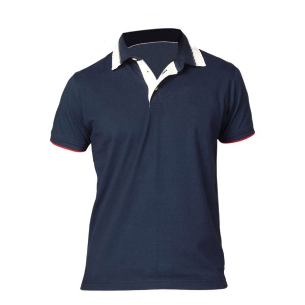 Dark Blue Mens Blue T-shirts - Polestar Garments