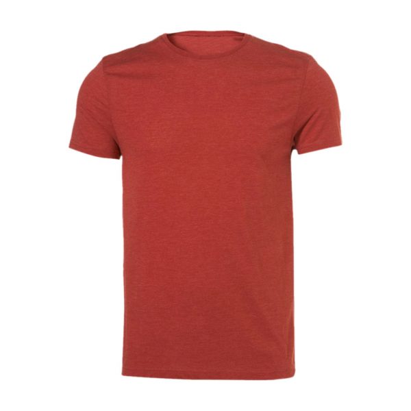 Light Orange Mens Crew Neck T-Shirts - Polestar Garments