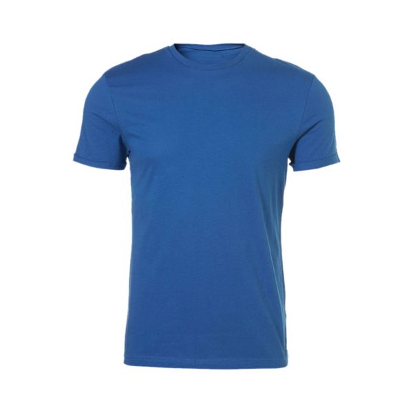 Light Blue Mens Crew Neck T-Shirts - Polestar Garments