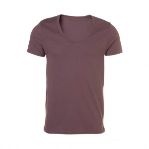 Brown Mens Crew Neck T-Shirts - Polestar Garments