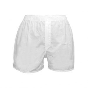 White Men's Boxer - Polestar Garments