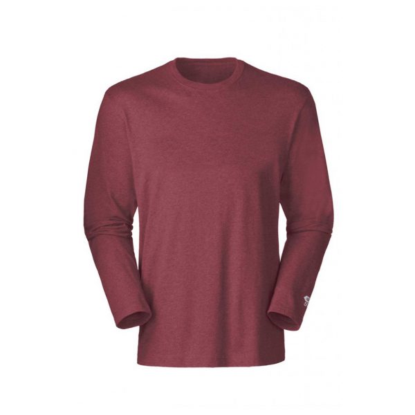 Brown Mens Long Sleeve T-Shirts - Polestar Garments