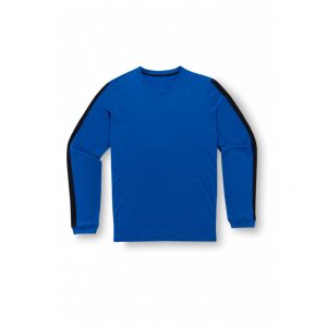 Dark Blue Mens Long Sleeve T-Shirts - Polestar Garments
