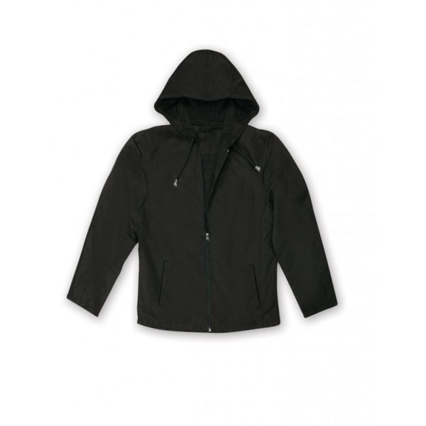 Black Men’s Hooded Jacket - Polestar Garments