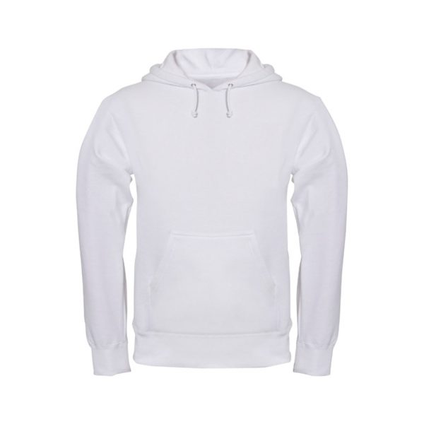 White Men’s Hooded Jacket - Polestar Garments
