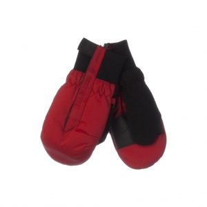 Black and Red Mittens-Polestar Garments