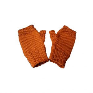 Orange Mittens-Polestar Garments