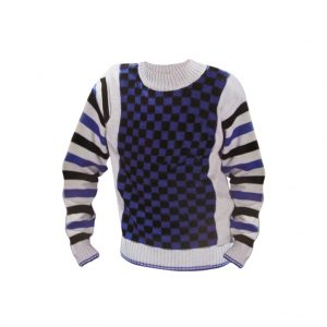 Blue and White Kids Pullovers - Polestar Garments