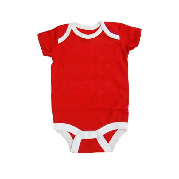 Red and White Kids Romper Wears - Polestar Garments