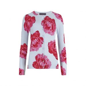 White And Rose Womens Cardigans - Polestar Garments