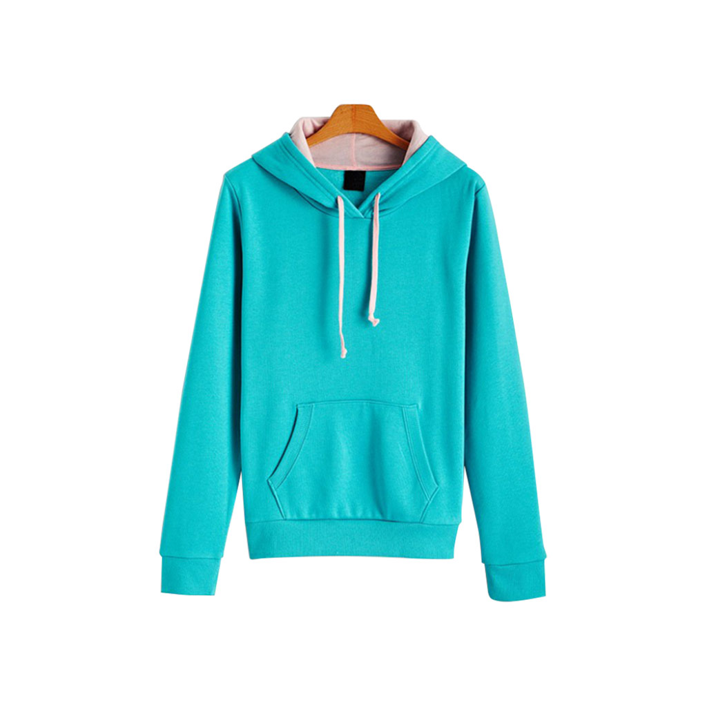 Aqua Womens Hoodies SweatShirts – PoleStar Garments
