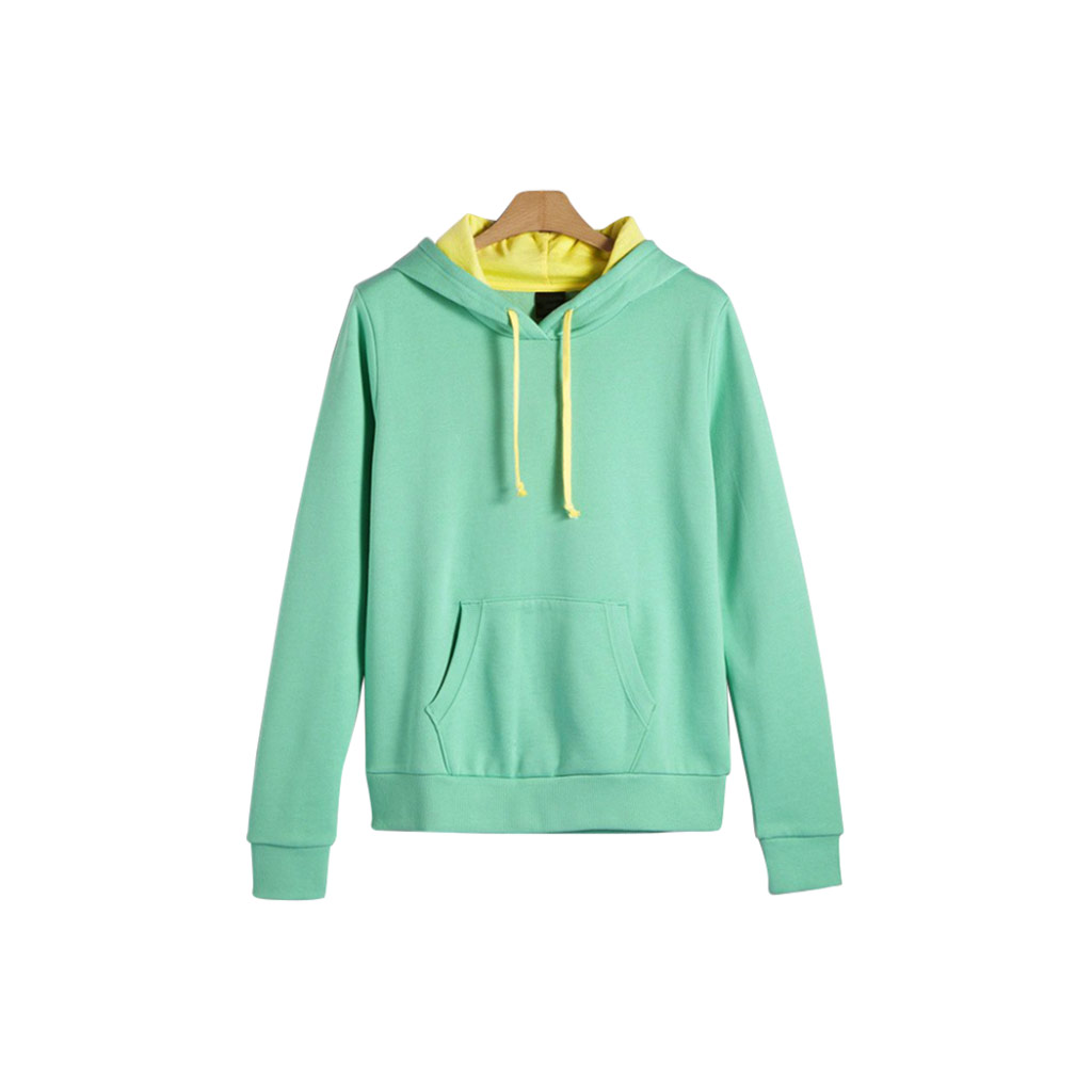 Spring Green Womens Hoodies SweatShirts – PoleStar Garments