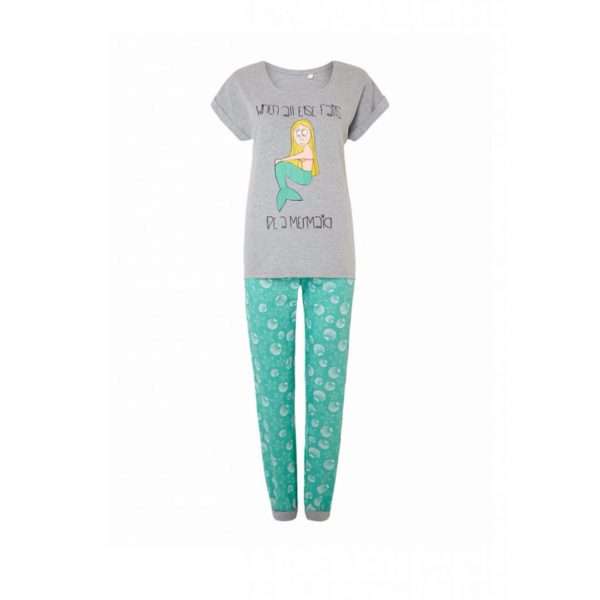 Ash and Green Womens Pyjama - Polestar Garments