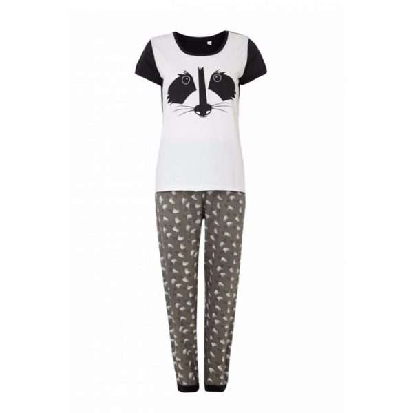 White and Ash Womens Pyjama - Polestar Garments