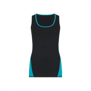 Blue And Black Womens Sports Wear - Polestar Garments