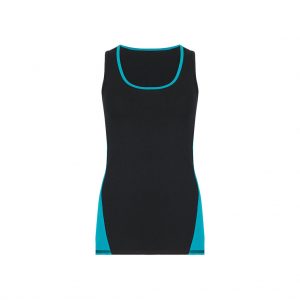 Blue And Black Womens Sports Wear - Polestar Garments