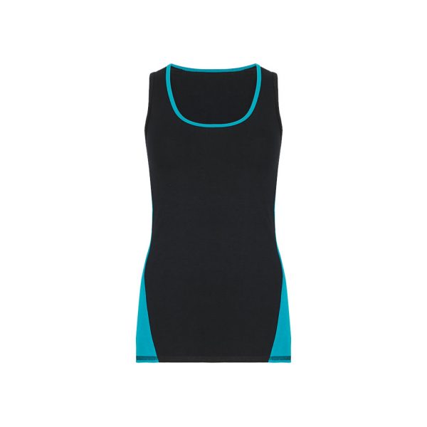 Blue And Black Womens Sports Wear - Polestar Garments