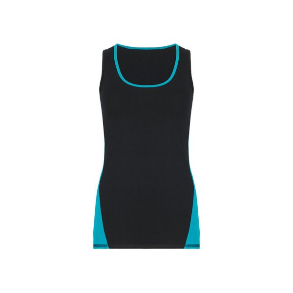 Blue And Black Womens Sports Wear - Polestar Garments