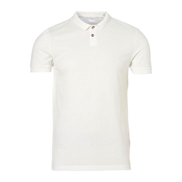 White With Collar Men's T-Shirts - Polestar Garments