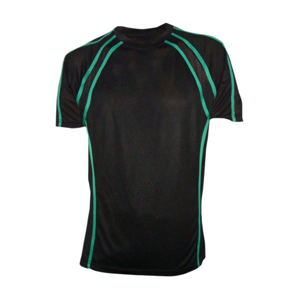 Black And Green Mens Sports Wear-JJsoftwear