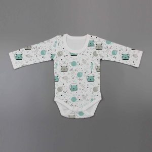 Astronaut Cat Full Sleeve Bodysuit-imababywear