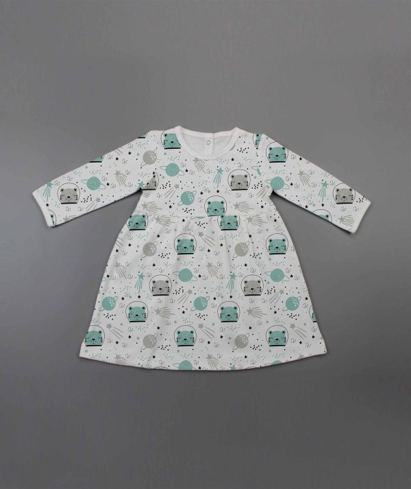 Astronaut Cat Priscilla Gown