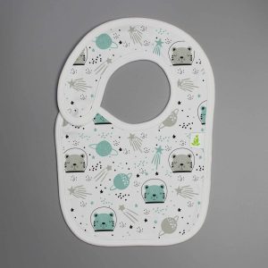 Astronaut Cat Reversible Bib-imababywear