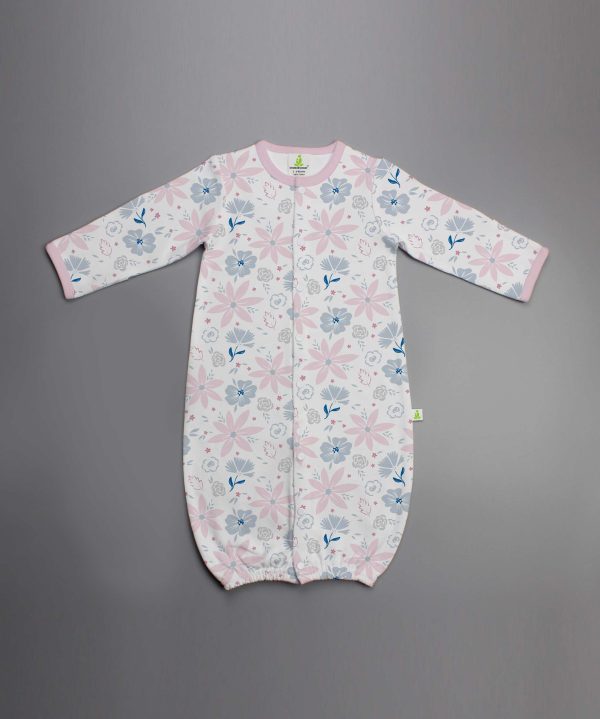 Blossom Festival Convertible Sleepsuit - imababywear