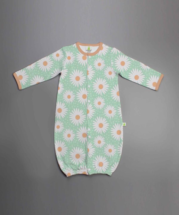 Daisy Valley Convertible Sleepsuit-imababywear