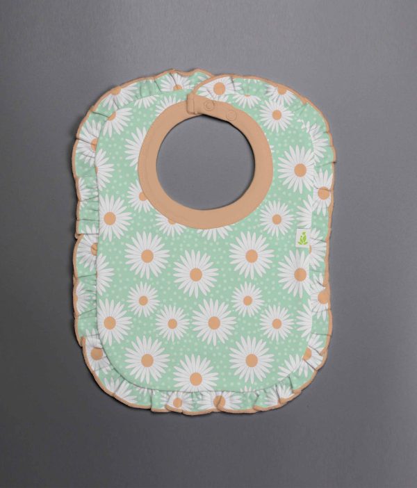 Daisy Valley Frill Bib-imababywear