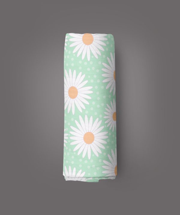 Daisy Valley Muslin Wrap-imababywear