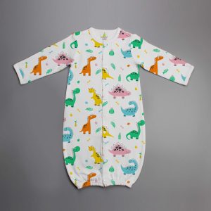 Dino Land Convertible Sleepsuit-imababywear