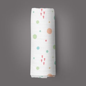 Dots and Doodles Muslin Wrap-imababywear