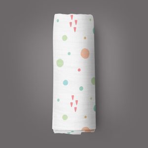 Dots and Doodles Muslin Wrap-imababywear