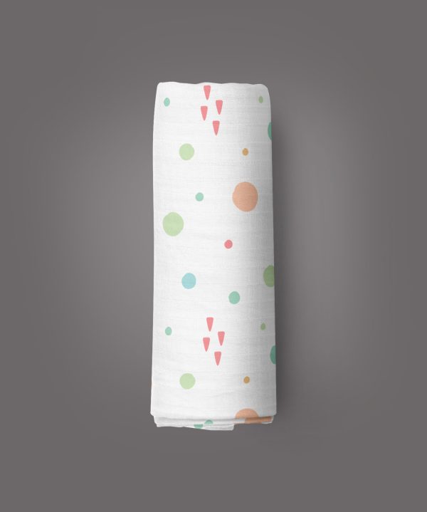 Dots and Doodles Muslin Wrap-imababywear