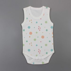 Dots and Doodles Sleeveless Bodysuit-imababywear