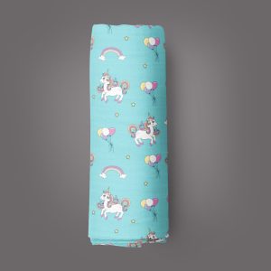 Unicorn Fantasy Muslin Wrap-imababywear