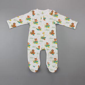 Flying squad Button Growsuit-imababywear