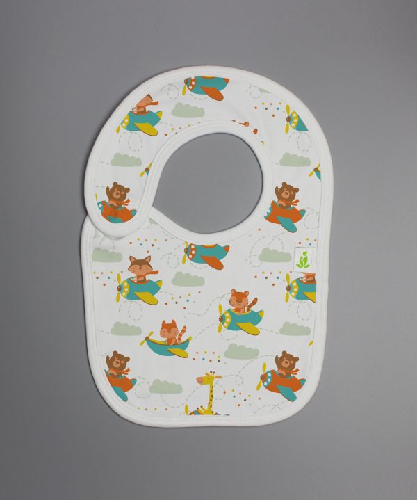 Flying squad Reversible Bib-imababywear