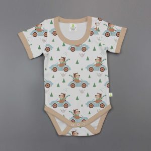 Forest Drive Half Sleeve Bodysuit - imababywear