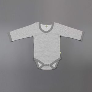 Granite Stripes Full Sleeve Bodysuit - imababywear