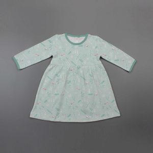 Green Forest Priscilla Gown