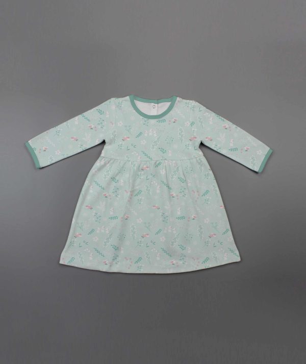 Green Forest Priscilla Gown