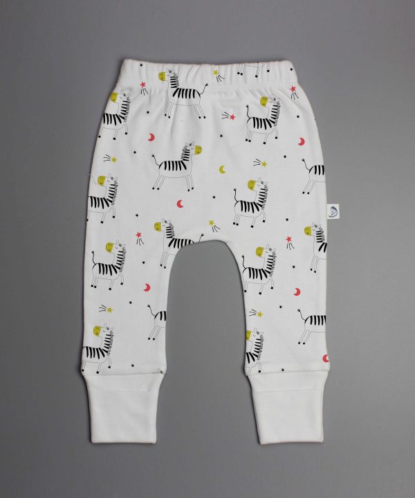 Madagascar Zebra Harrem Pant-imababywear